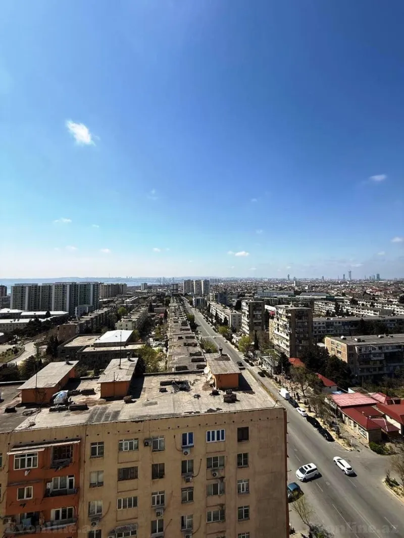 Satılır 2 otaqlı Mənzil Yeni tikili 100 m² Həzi Aslanov m. - şəkil 2