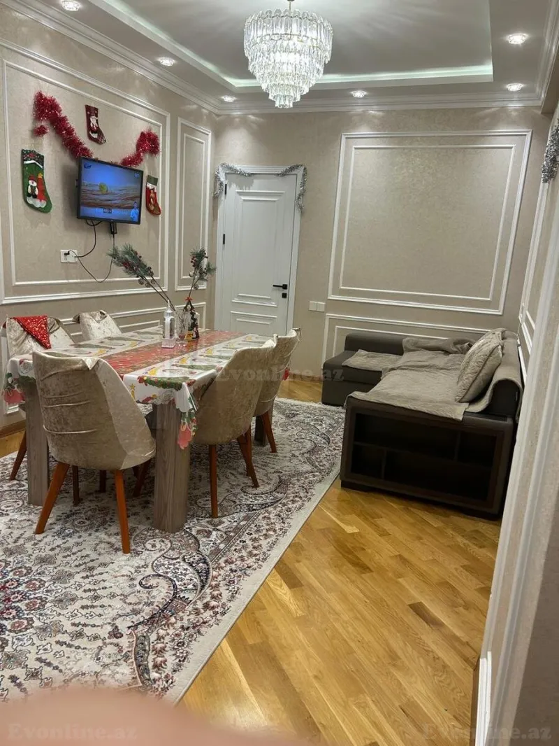 Satılır 3 otaqlı Mənzil Yeni tikili 110 m² Səbail r.