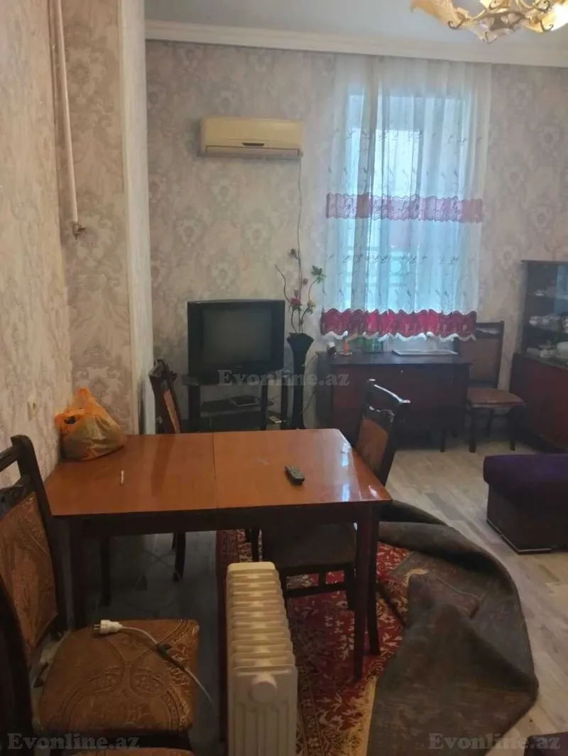 Kirayə verilir 2 otaqlı Mənzil Köhnə tikili 50 m² Nəsimi r. - şəkil 3