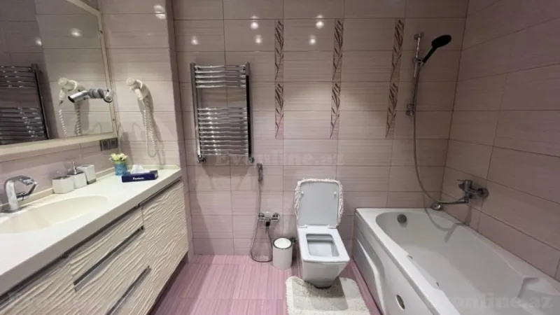 Kirayə verilir 3 otaqlı Mənzil Yeni tikili 101 m² Elmlər Akademiyası m. - şəkil 8