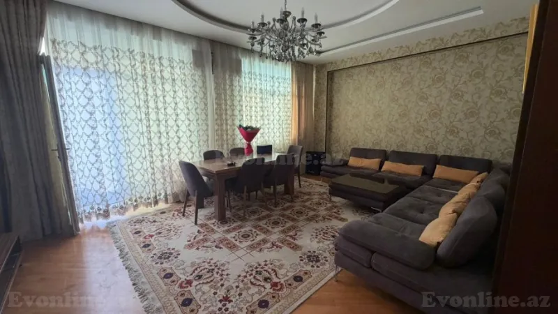 Satılır 3 otaqlı Mənzil Yeni tikili 113 m² 8 Noyabr m. - şəkil 2