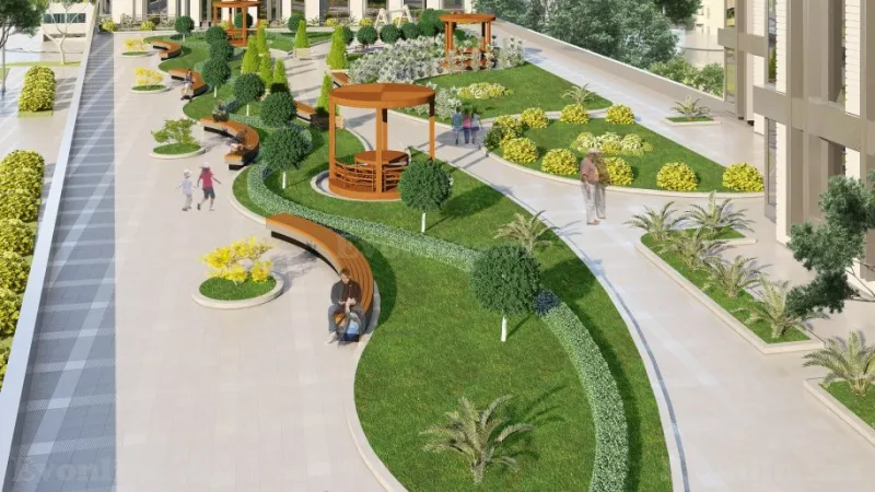 Satılır 4 otaqlı Mənzil Yeni tikili 290 m² Nizami m. - şəkil 3