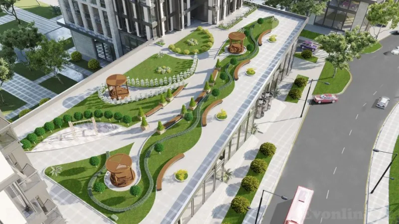 Satılır 4 otaqlı Mənzil Yeni tikili 290 m² Nizami m. - şəkil 4