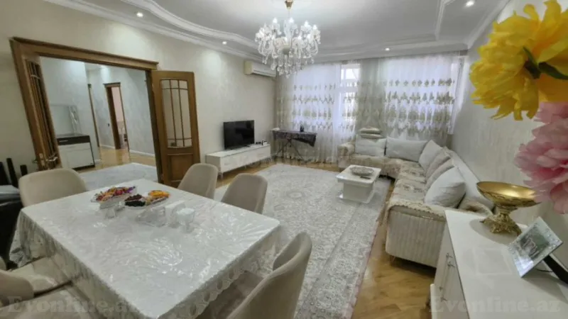 Satılır 3 otaqlı Mənzil Yeni tikili 128 m² Badamdar