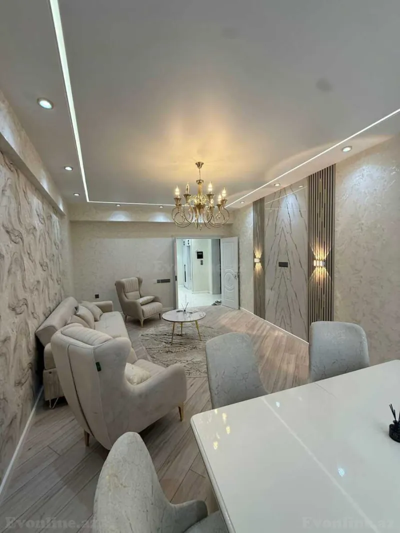 Satılır 3 otaqlı Mənzil Yeni tikili 96 m² Xətai r. - şəkil 2