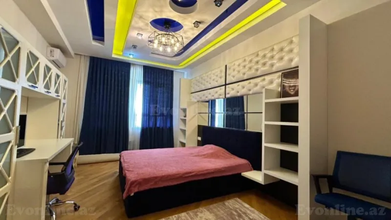 Kirayə verilir 4 otaqlı Mənzil Yeni tikili 180 m² Nizami m. - şəkil 4