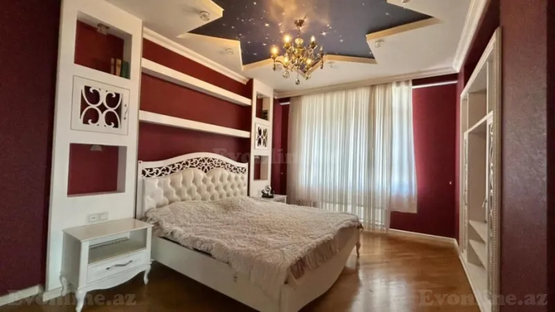 Kirayə verilir 4 otaqlı Mənzil Yeni tikili 180 m² Nizami m. - şəkil 6