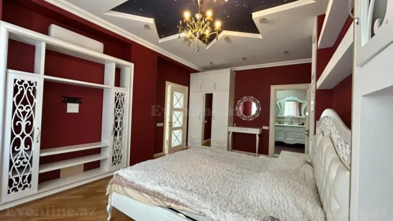 Kirayə verilir 4 otaqlı Mənzil Yeni tikili 180 m² Nizami m. - şəkil 8