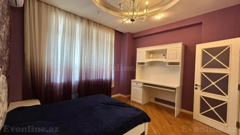 Kirayə verilir 4 otaqlı Mənzil Yeni tikili 180 m² Nizami m. - şəkil 12