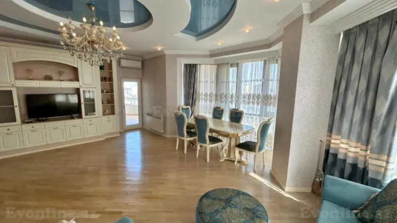 Kirayə verilir 4 otaqlı Mənzil Yeni tikili 180 m² Nizami m. - şəkil 13