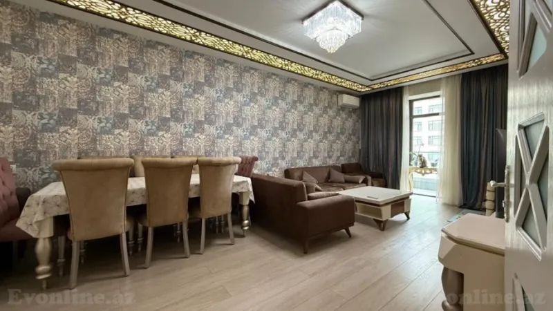 Kirayə verilir 2 otaqlı Mənzil Yeni tikili 105 m² 8 Noyabr m. - şəkil 2