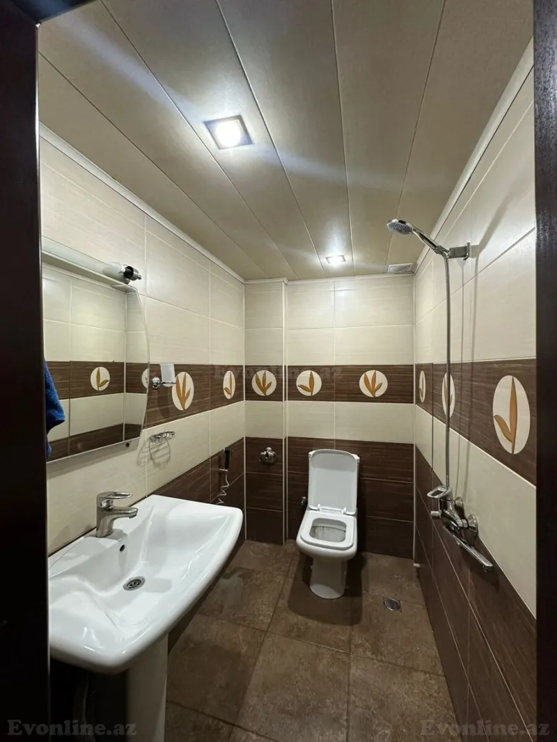 Kirayə verilir 3 otaqlı Mənzil Yeni tikili 135 m² 8 Noyabr m. - şəkil 17