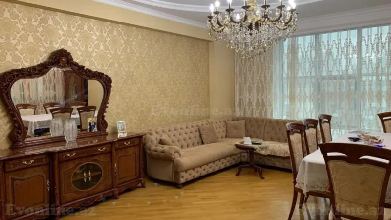 Kirayə verilir 4 otaqlı Mənzil Yeni tikili 170 m² Nizami m. - şəkil 2