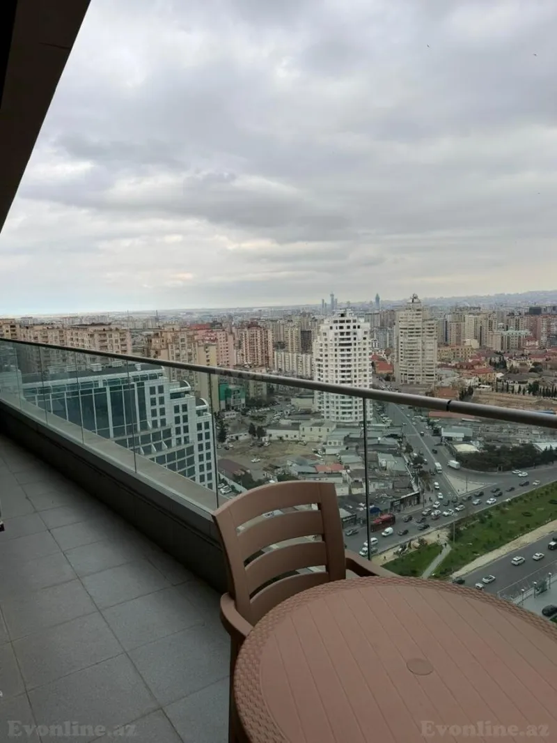 Kirayə verilir 3 otaqlı Mənzil Yeni tikili 110 m² Yasamal - şəkil 11