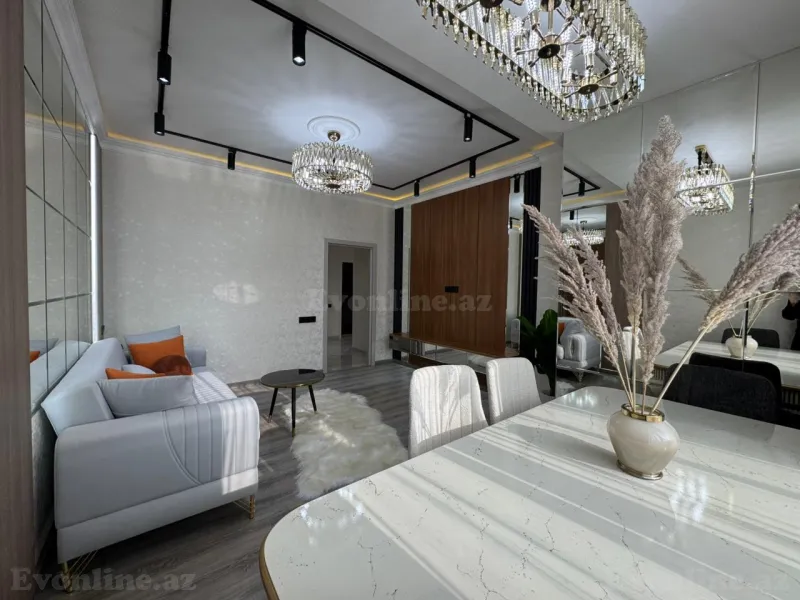 Satılır 2 otaqlı Mənzil Yeni tikili 85 m² 8-ci kilometr - şəkil 2