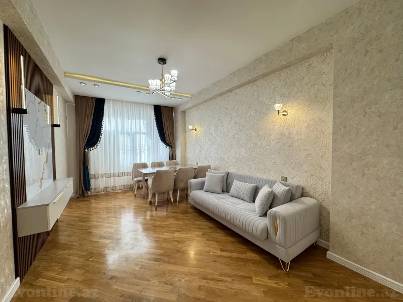 Satılır 2 otaqlı Mənzil Yeni tikili 90 m² Həzi Aslanov - şəkil 3