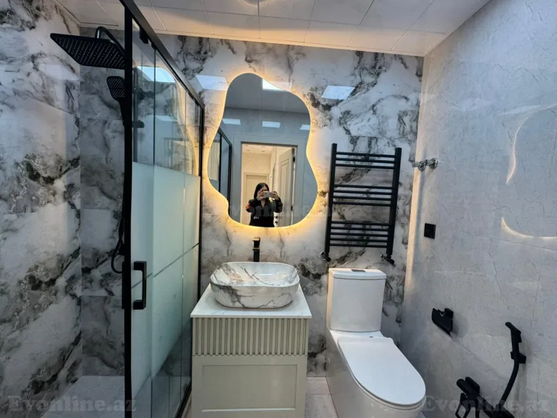 Satılır 2 otaqlı Mənzil Yeni tikili 80 m² Həzi Aslanov - şəkil 10