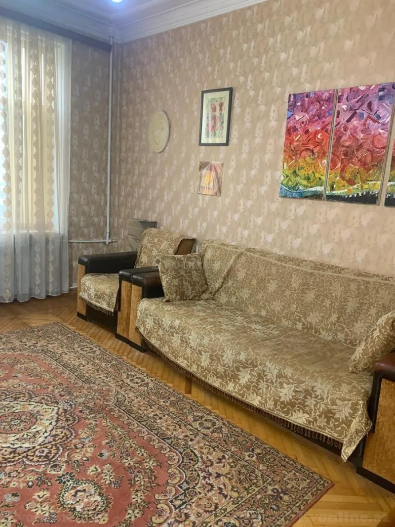 Kirayə verilir 2 otaqlı Mənzil Köhnə tikili 60 m² Sabunçu r. - şəkil 2