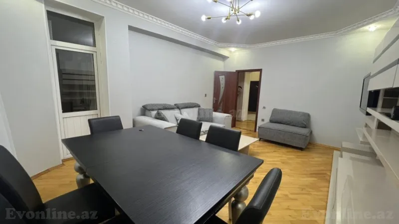 Kirayə verilir 2 otaqlı Mənzil Yeni tikili 100 m² Həzi Aslanov m. - şəkil 3