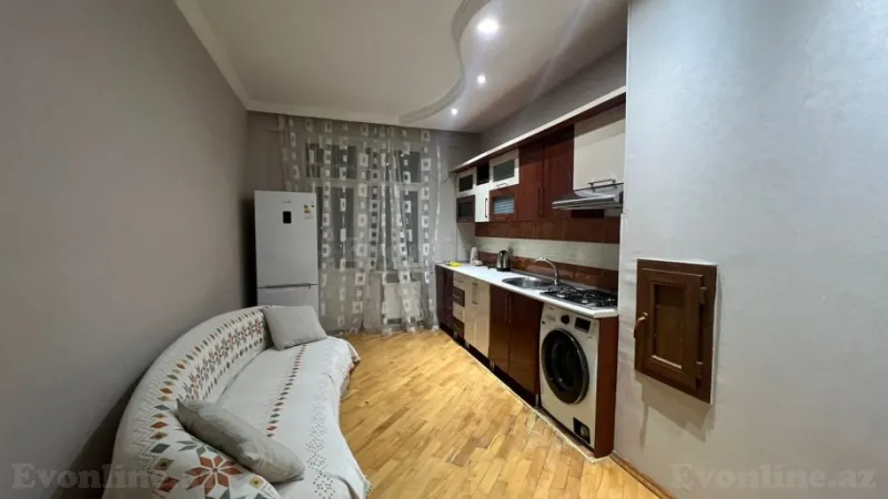 Kirayə verilir 2 otaqlı Mənzil Yeni tikili 100 m² Həzi Aslanov m. - şəkil 5