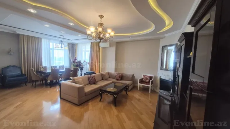 Kirayə verilir 3 otaqlı Mənzil Yeni tikili 180 m² 8 Noyabr m. - şəkil 4