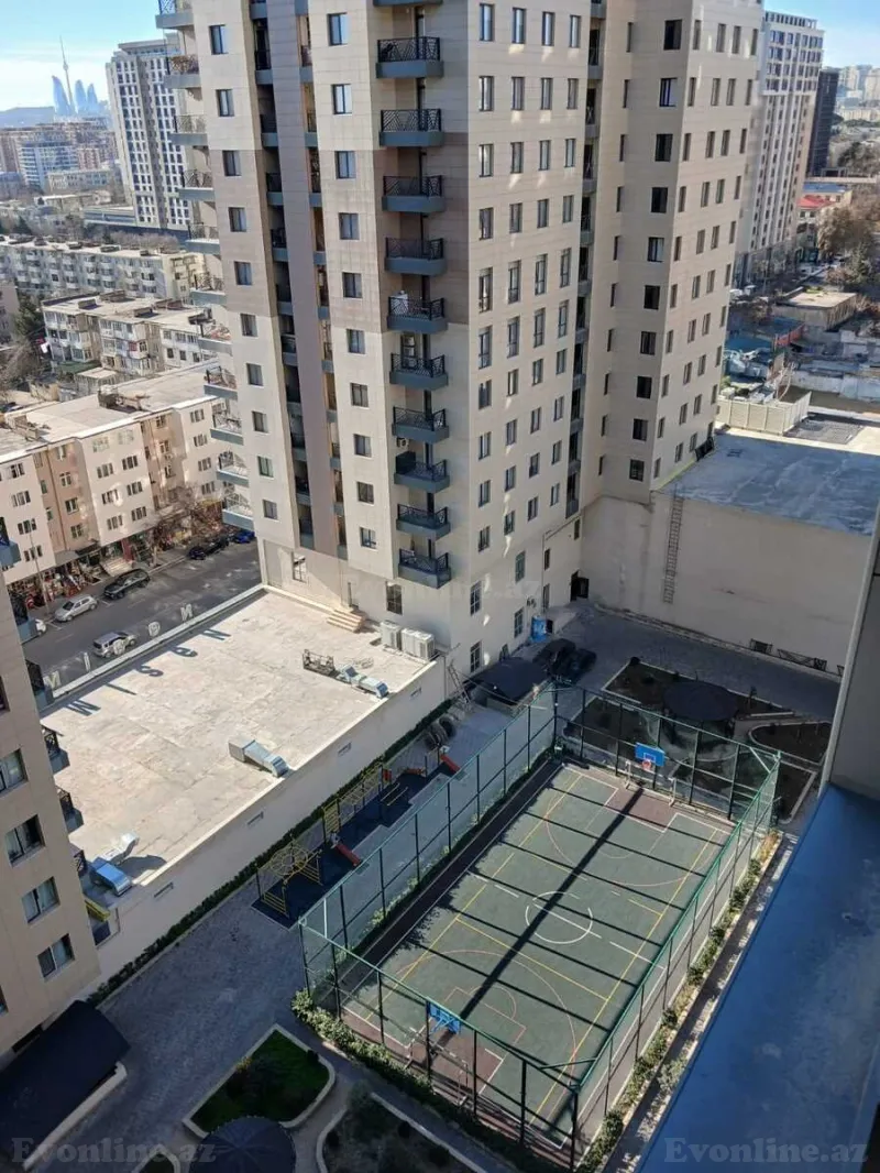 Kirayə verilir 2 otaqlı Mənzil Yeni tikili 70 m² Nəsimi r. - şəkil 13