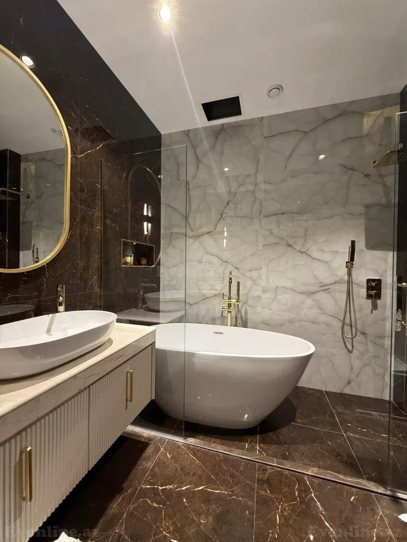 Kirayə verilir 2 otaqlı Mənzil Yeni tikili 54 m² Xətai r. - şəkil 16