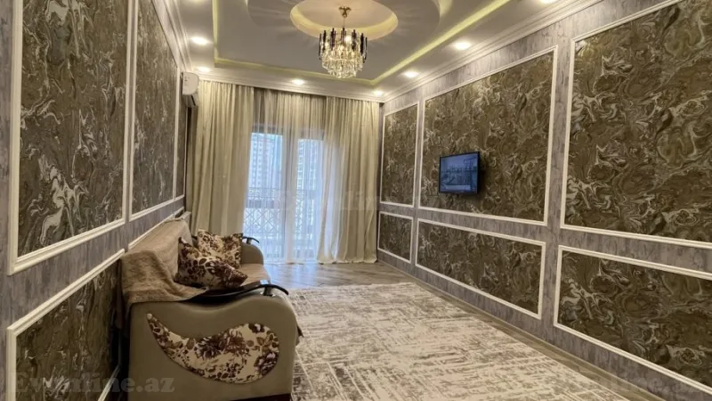 Kirayə verilir 2 otaqlı Mənzil Yeni tikili 85 m² Nəriman Nərimanov m.