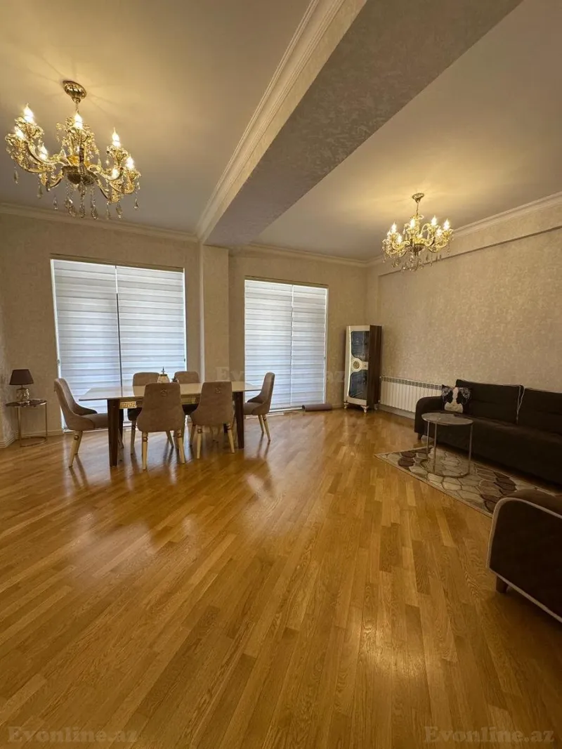 Kirayə verilir 3 otaqlı Mənzil Yeni tikili 150 m² Xətai r. - şəkil 2