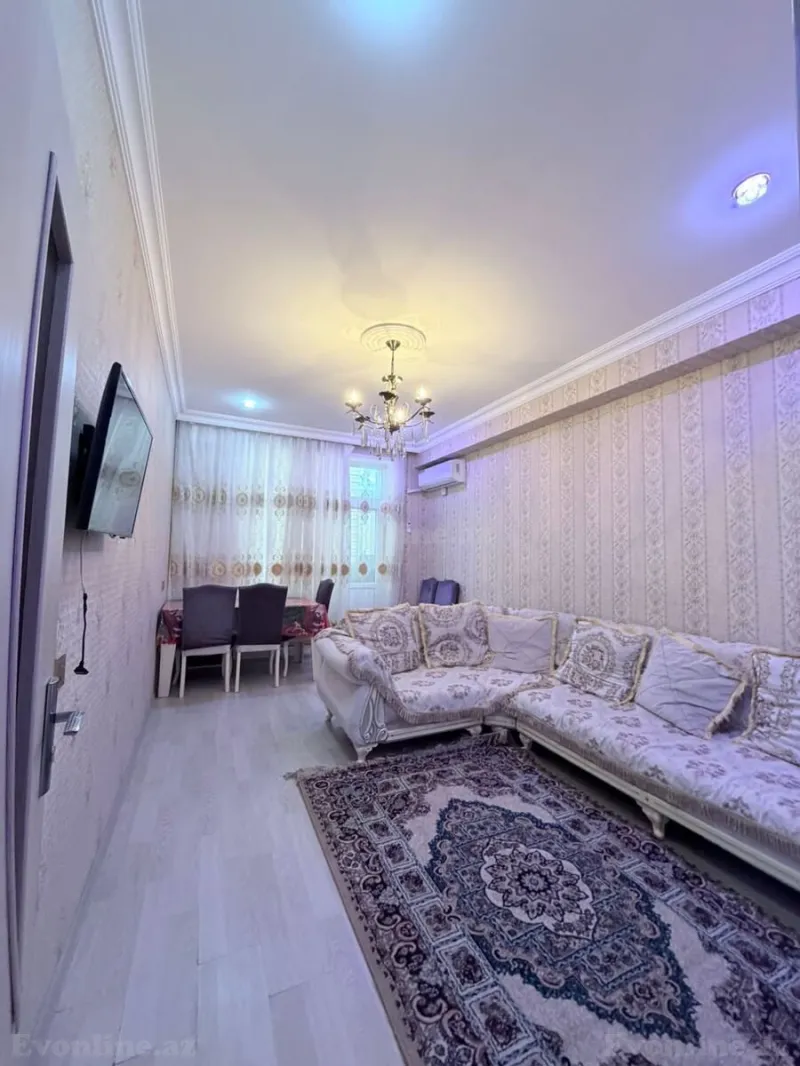 Kirayə verilir 2 otaqlı Mənzil Yeni tikili 50 m² Yeni Yasamal