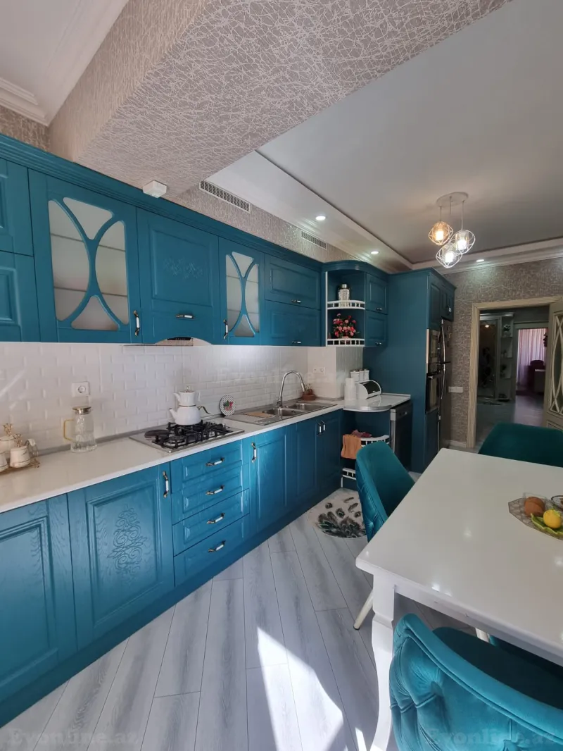 Satılır 4 otaqlı Mənzil Yeni tikili 154 m² Həzi Aslanov - şəkil 2