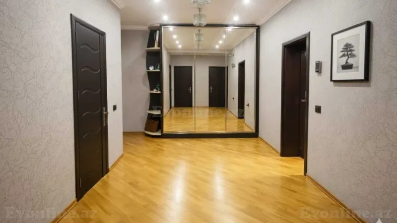 Satılır 3 otaqlı Mənzil Yeni tikili 120 m² Nəsimi r. - şəkil 3