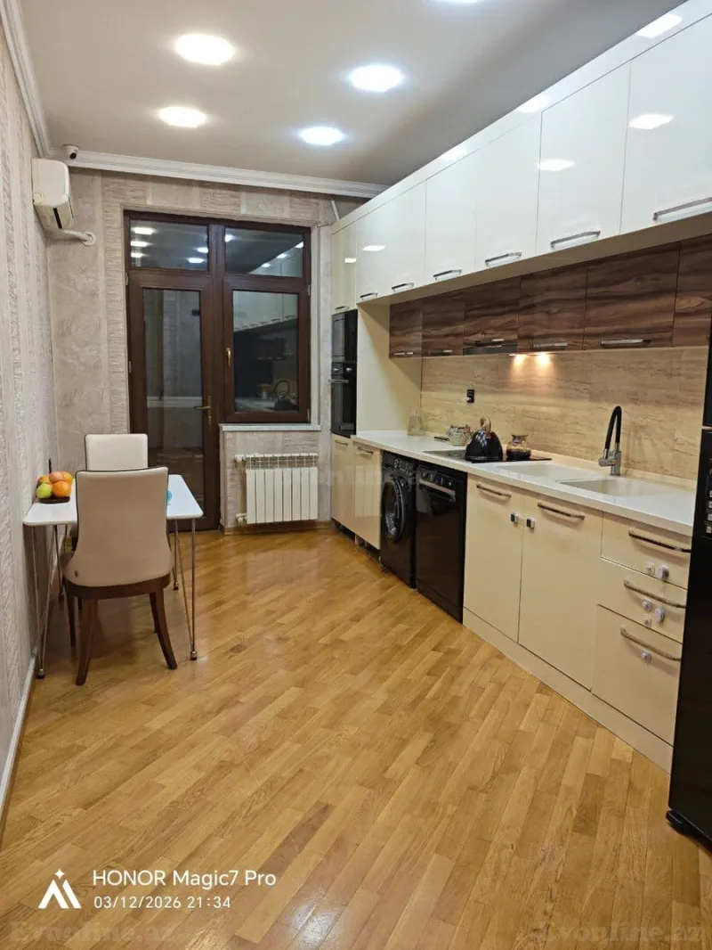 Satılır 3 otaqlı Mənzil Yeni tikili 120 m² Nəsimi r. - şəkil 15