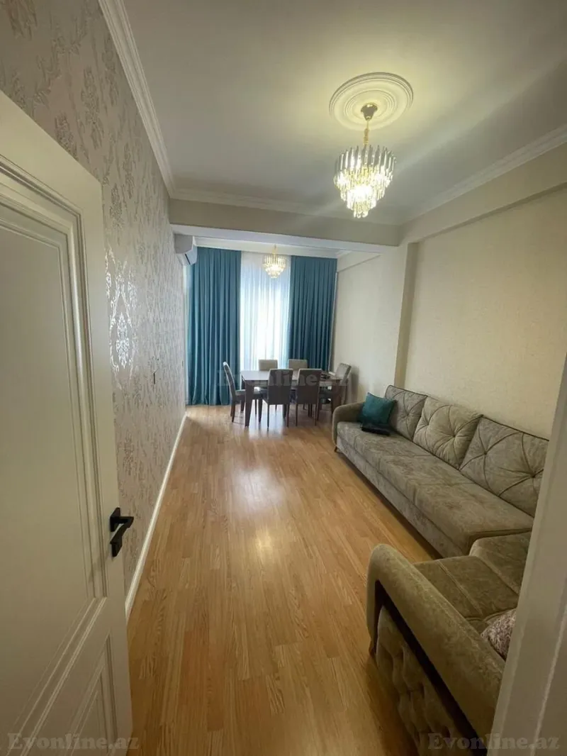 Kirayə verilir 2 otaqlı Mənzil Yeni tikili 70 m² Gənclik m. - şəkil 3