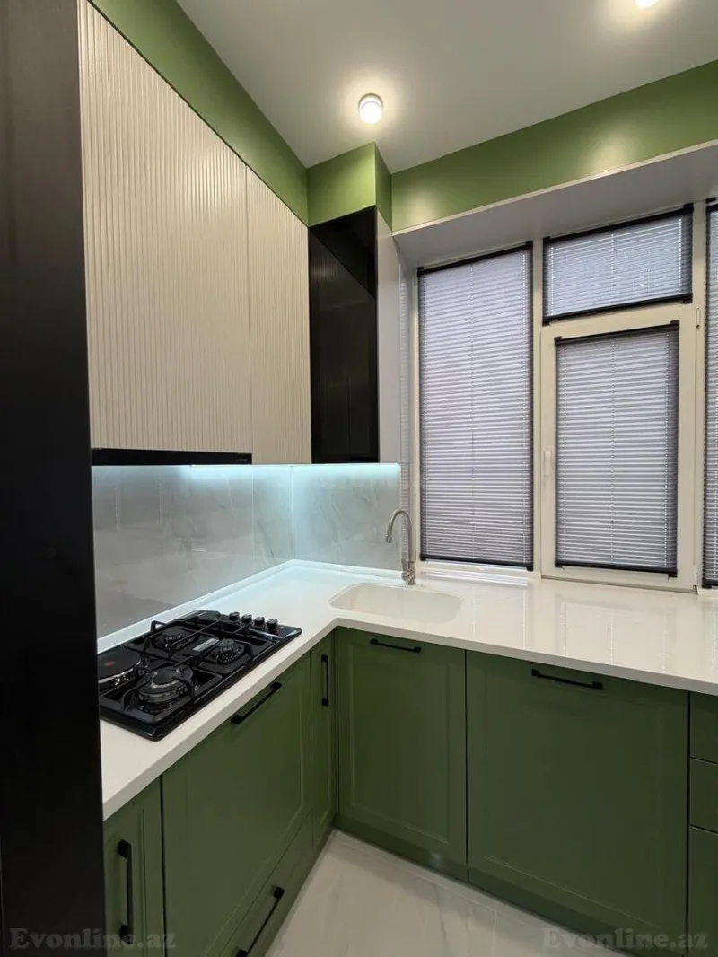 Satılır 2 otaqlı Mənzil Yeni tikili 55 m² Həzi Aslanov m. - şəkil 3