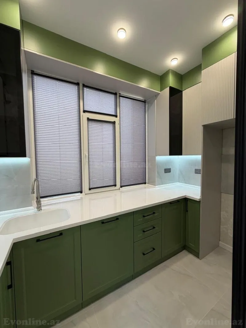 Satılır 2 otaqlı Mənzil Yeni tikili 55 m² Həzi Aslanov m. - şəkil 5