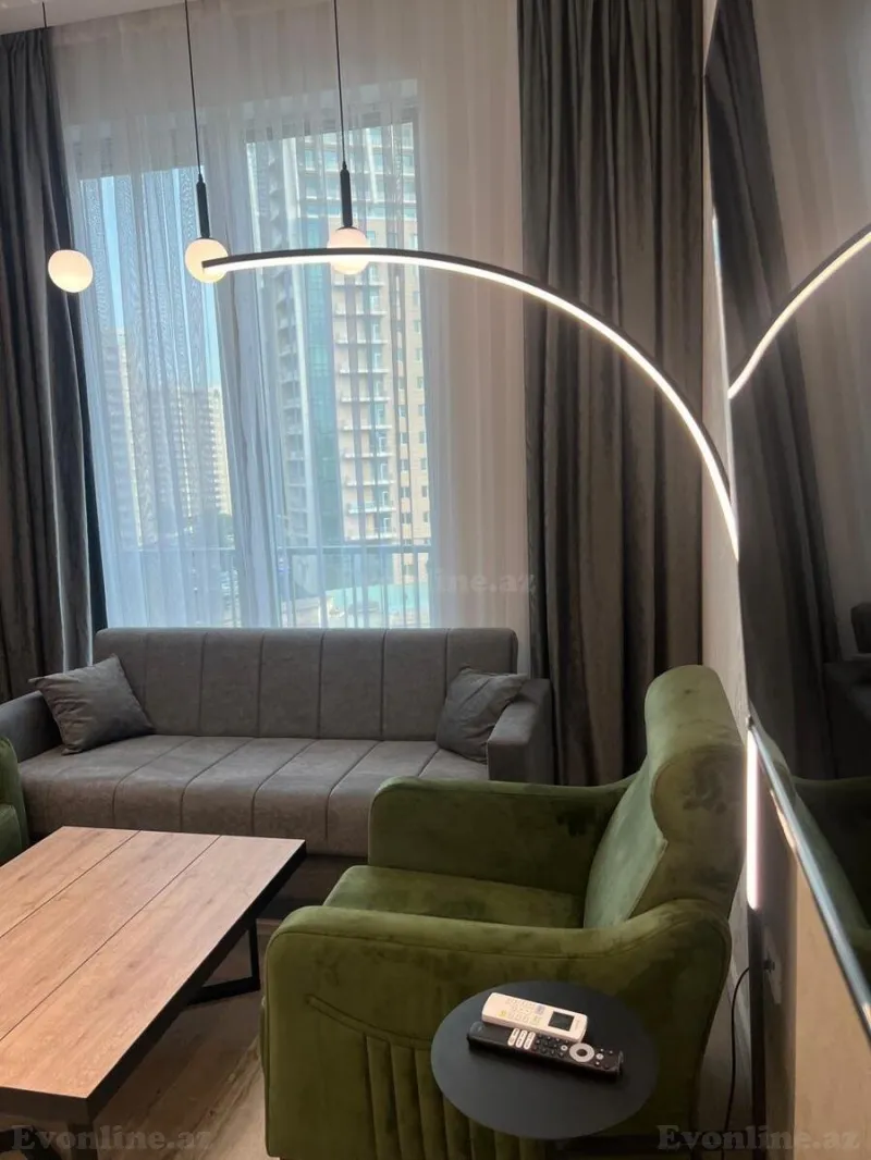 Kirayə verilir 2 otaqlı Mənzil Yeni tikili 50 m² Elmlər Akademiyası m. - şəkil 7