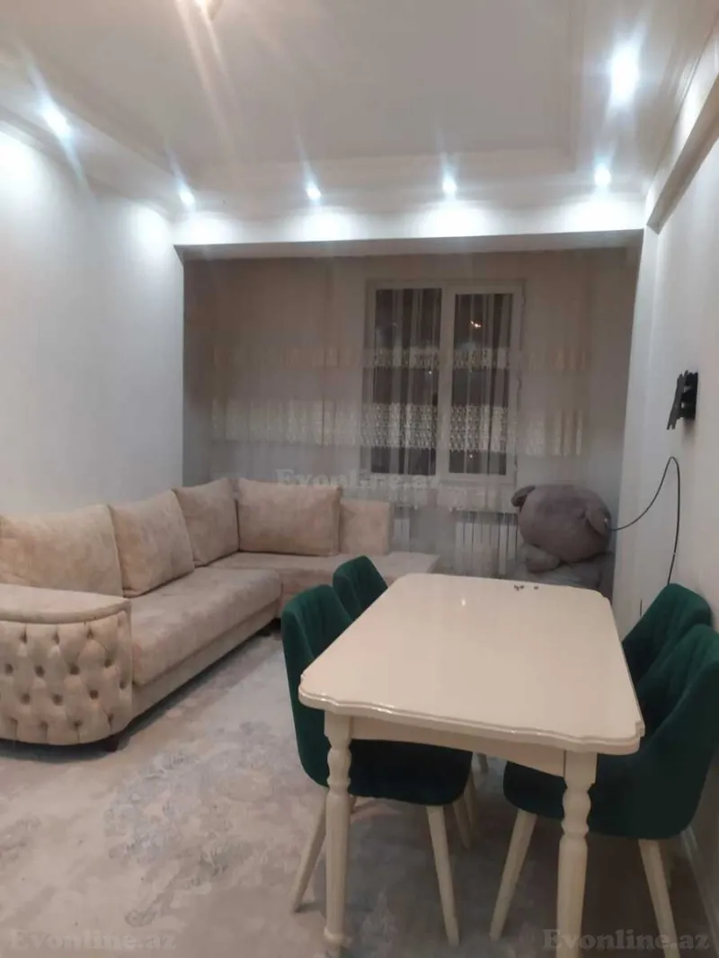 Kirayə verilir 2 otaqlı Mənzil Yeni tikili 71 m² Saray