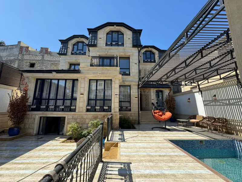 Satılır 7 otaqlı Həyət evi 360 m² Köhnə Günəşli - şəkil 2