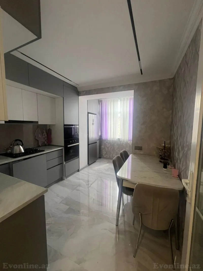Kirayə verilir 3 otaqlı Mənzil Yeni tikili 115 m² Əhmədli m. - şəkil 13