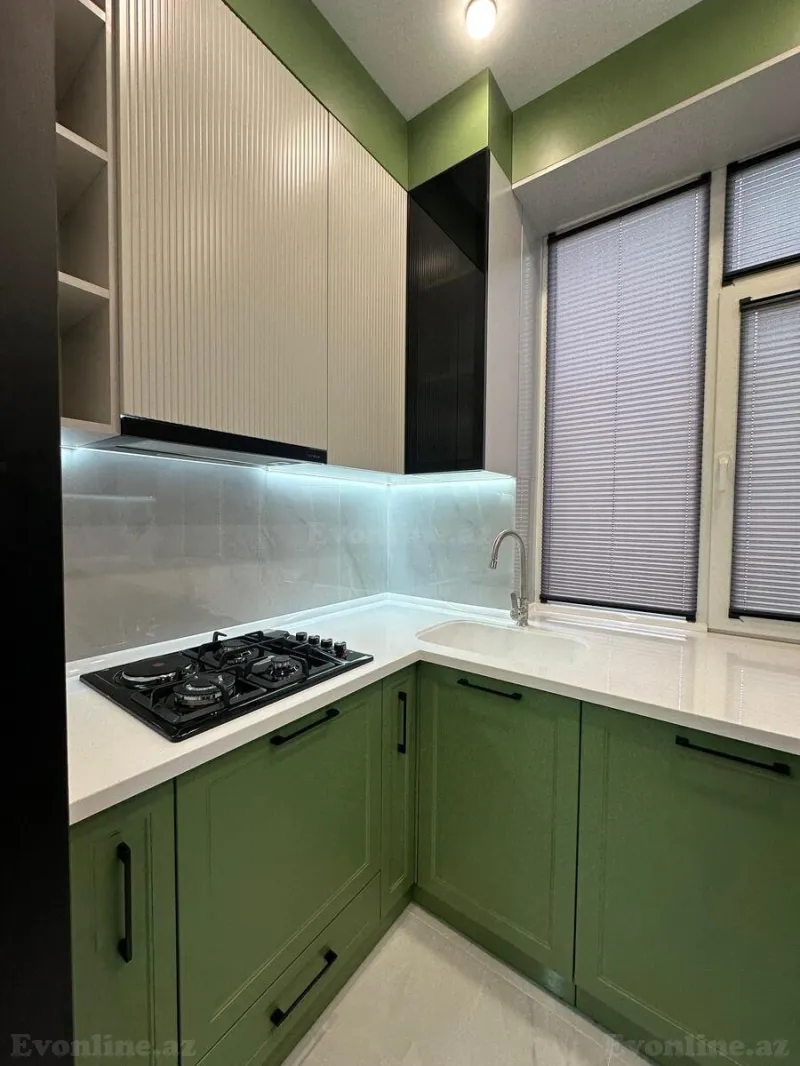 Satılır 2 otaqlı Mənzil Yeni tikili 55 m² Həzi Aslanov m. - şəkil 5