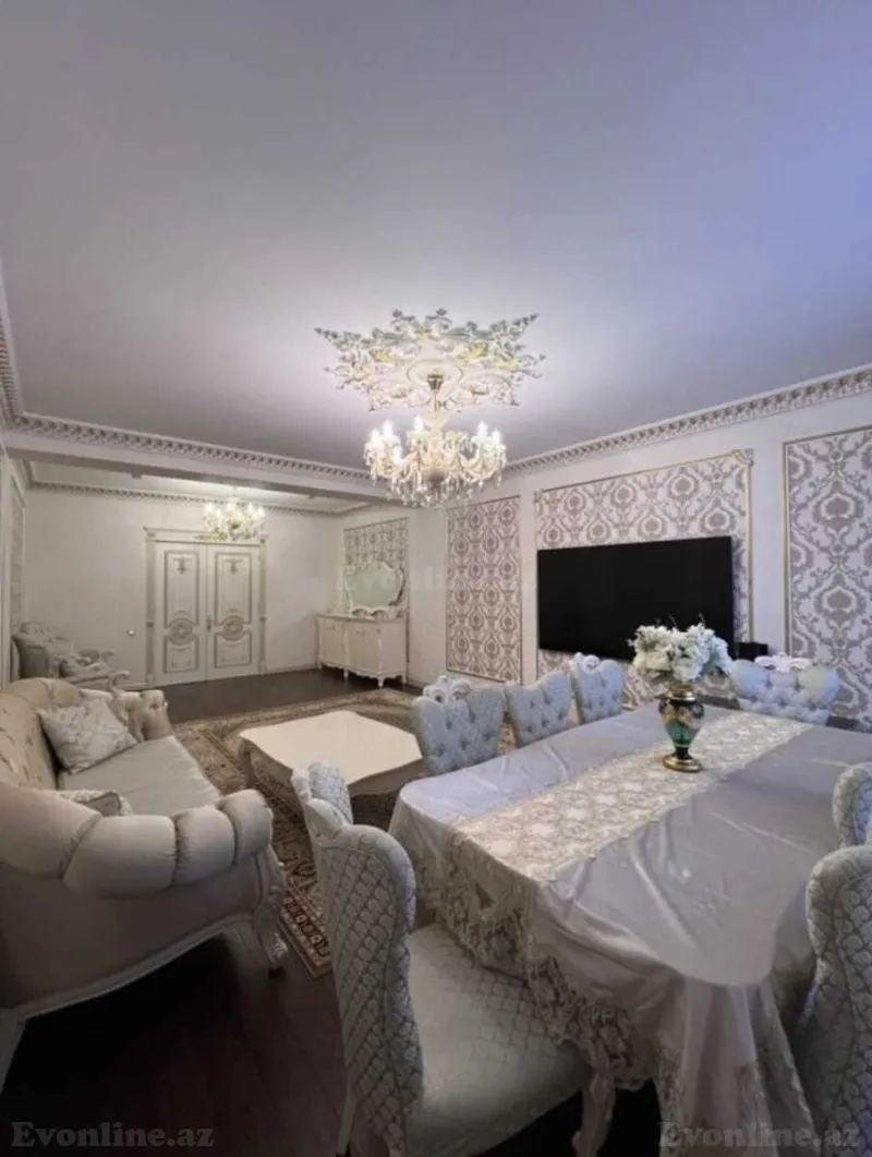 Satılır 4 otaqlı Mənzil Yeni tikili 215 m² Gənclik m. - şəkil 4