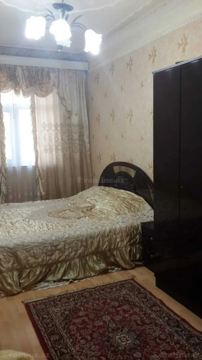 Kirayə verilir 2 otaqlı Mənzil Köhnə tikili 55 m² Gənclik m. - şəkil 2