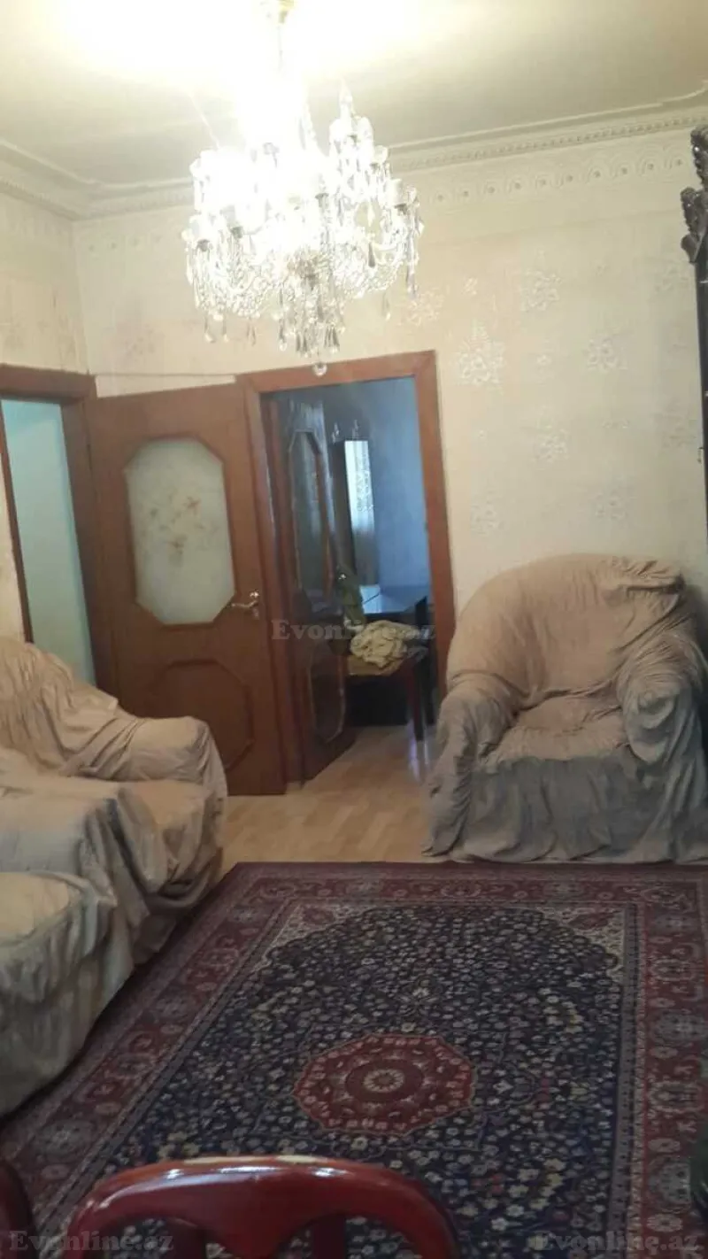 Kirayə verilir 2 otaqlı Mənzil Köhnə tikili 55 m² Gənclik m. - şəkil 6