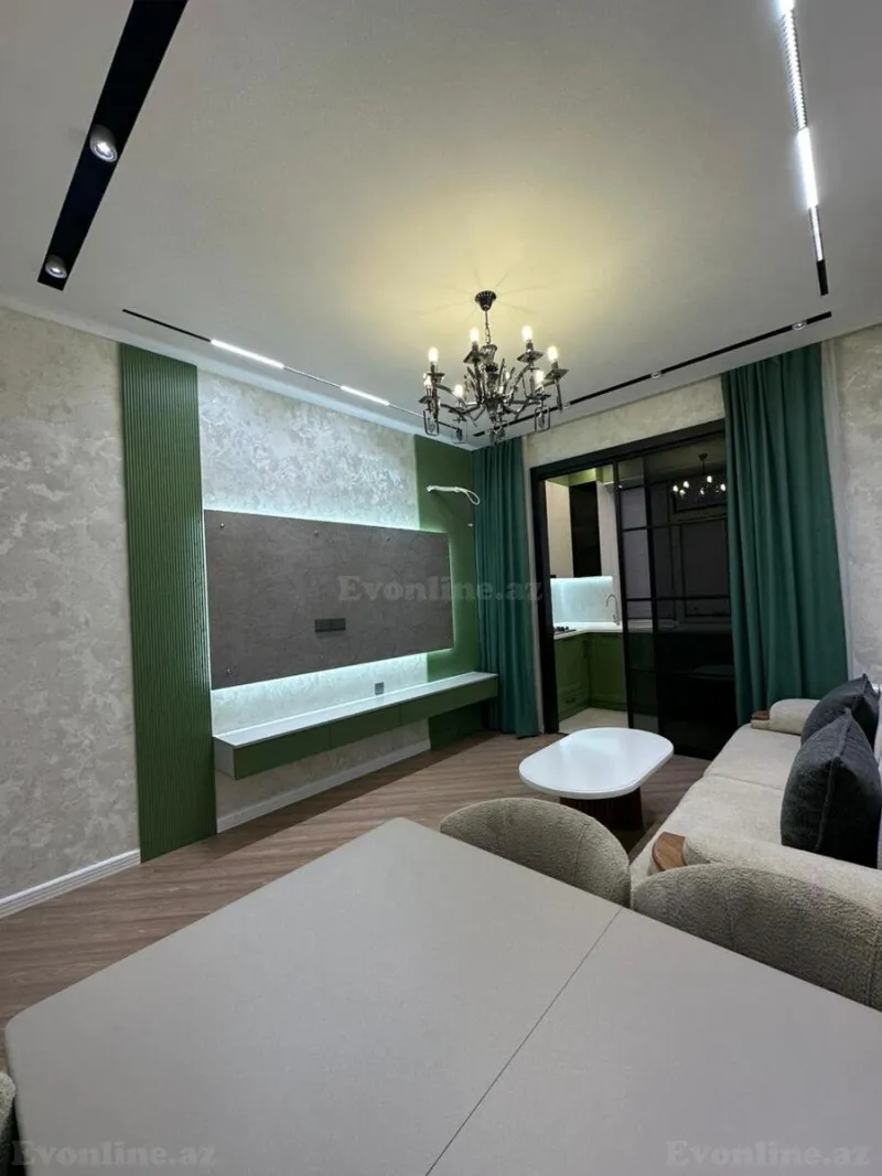 Satılır 2 otaqlı Mənzil Yeni tikili 55 m² Həzi Aslanov m. - şəkil 3