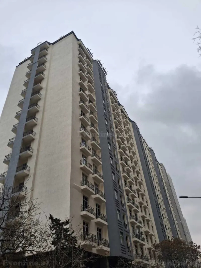 Satılır 1 otaqlı Mənzil Yeni tikili 53.7 m² Nərimanov r. - şəkil 2