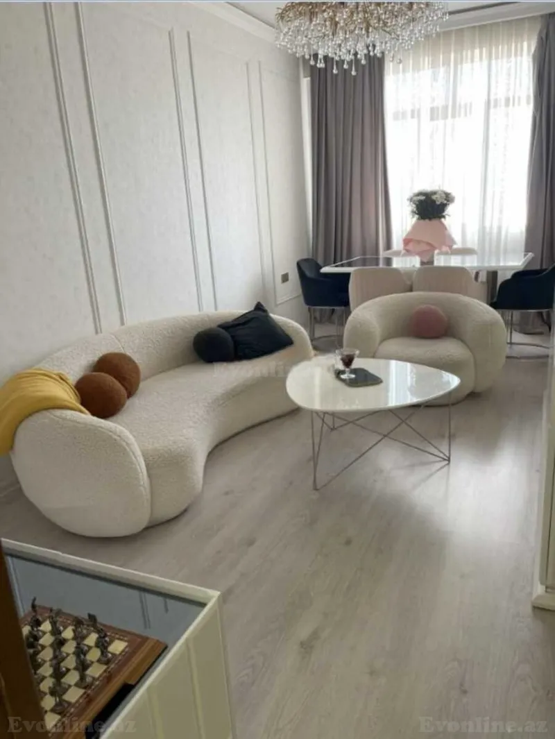 Kirayə verilir 2 otaqlı Mənzil Yeni tikili 90 m² Həzi Aslanov m.