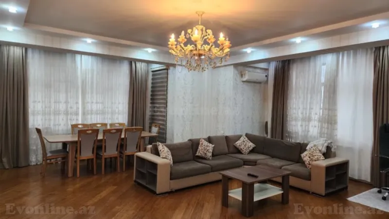 3 otaqlı Mənzil 135 m² Gənclik m. Kirayə verilir