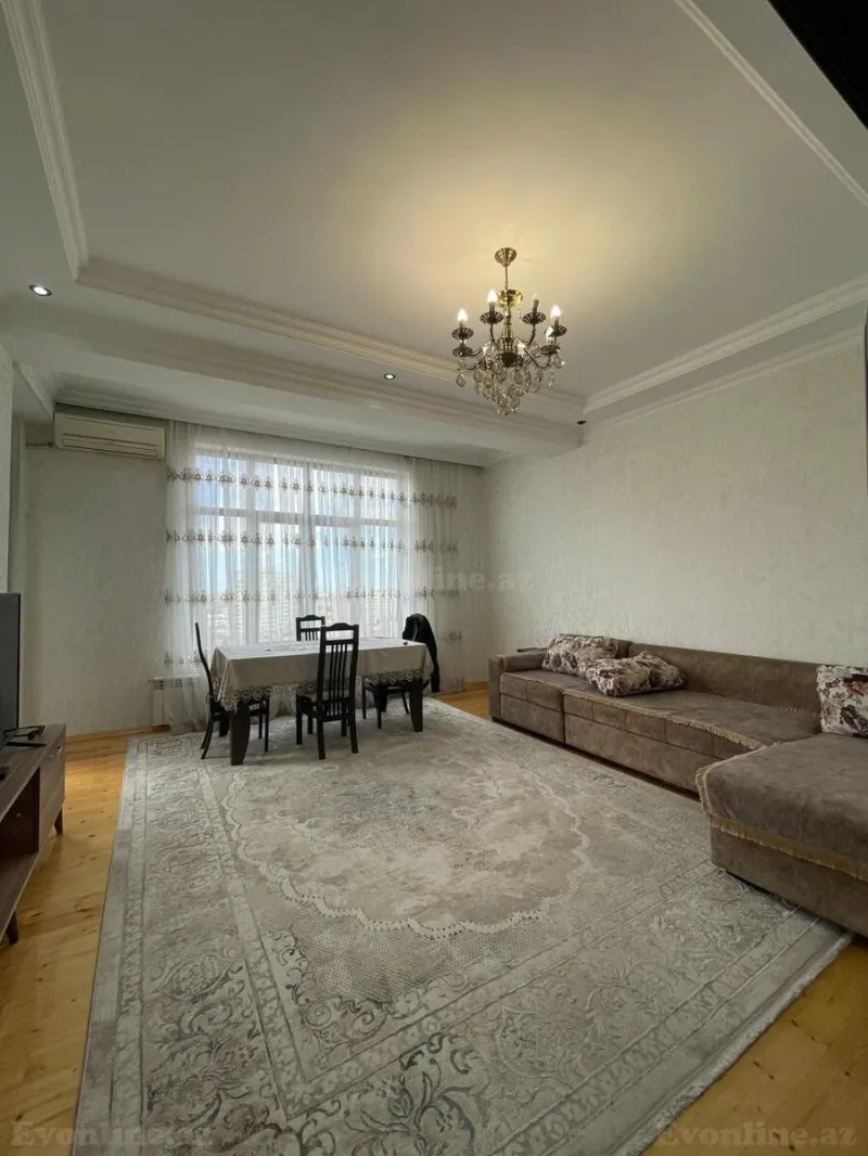 Satılır 3 otaqlı Mənzil Yeni tikili 110 m² Qara Qarayev m. - şəkil 5