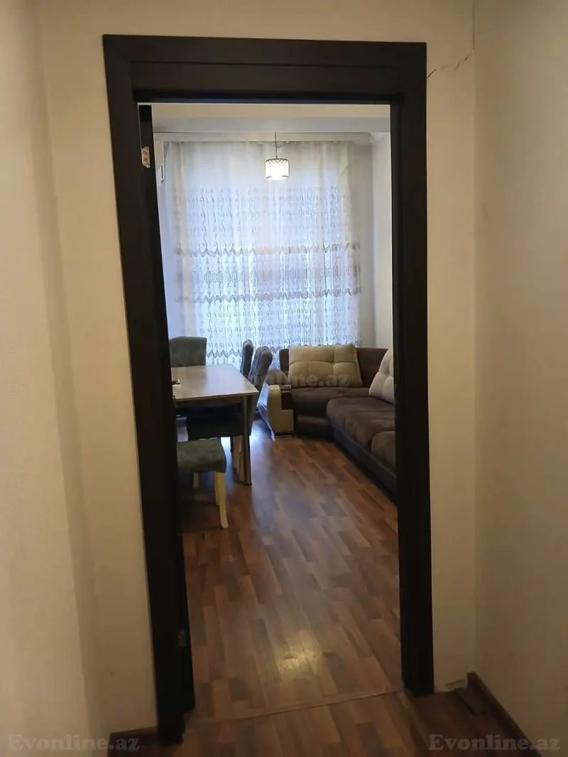 Kirayə verilir 2 otaqlı Mənzil Yeni tikili 65 m² Nəsimi r. - şəkil 2